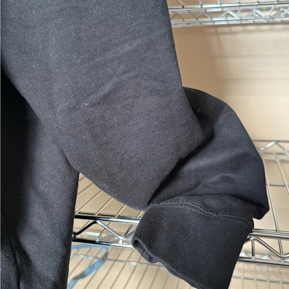 Men's Black Graphic Hoodie with Bold Design - Picture 4 of 7